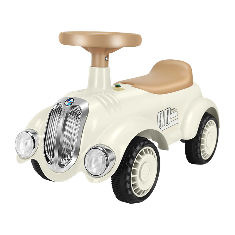 Best-selling children's scooter four-wheel balance car children's bicycle scooter children's four-wheel toy car with music and lights