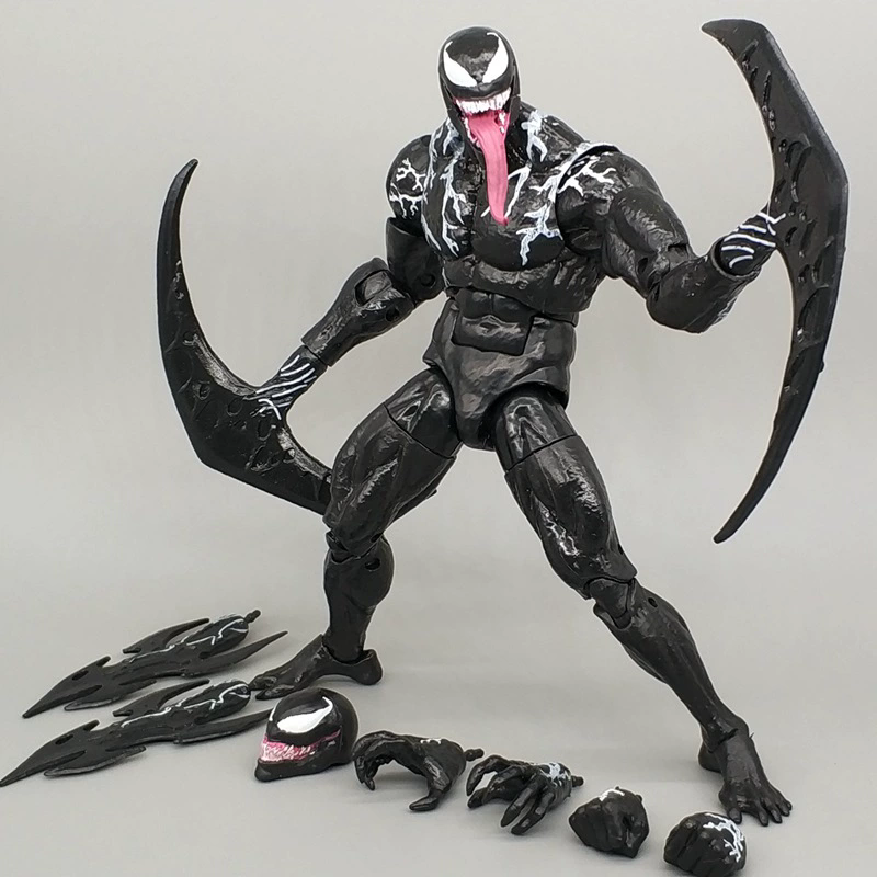 The Amazing Spider-Man Venom 2 Movie Venom Gwen Miles Super 7-inch Articulated Figure Toys Doll Model