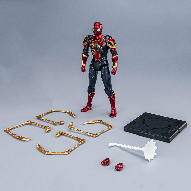 Iron Spider-Man Joint mobility figure model doll toy