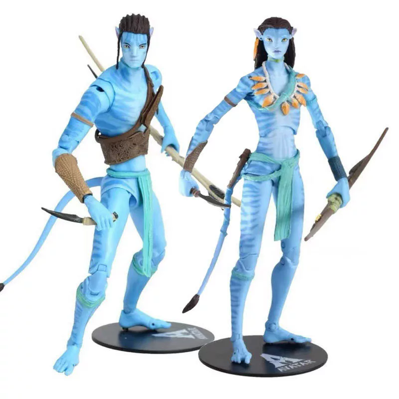 Avatar 2 movie merchandise - Jake and Neytiri 7-inch posable figure Figure Toy doll toy