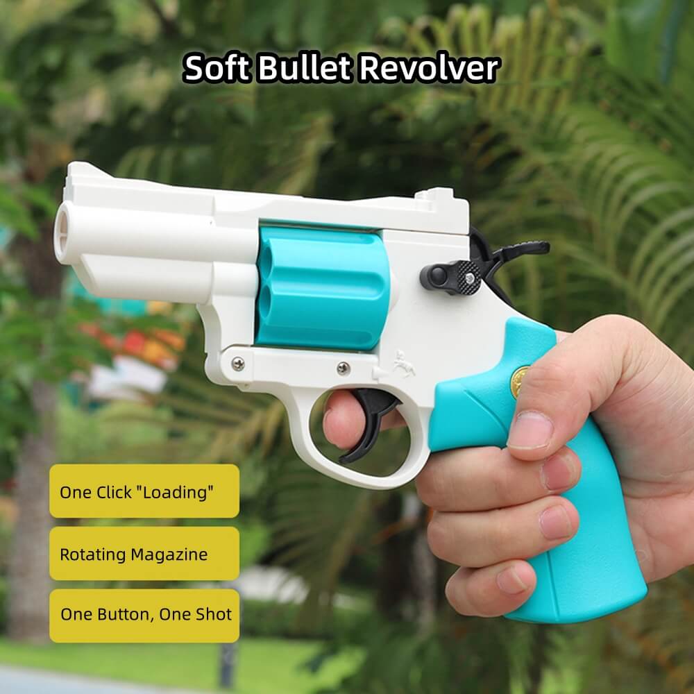 Revolver Toy Gun with Bullets Toy Importer Toy Exporter