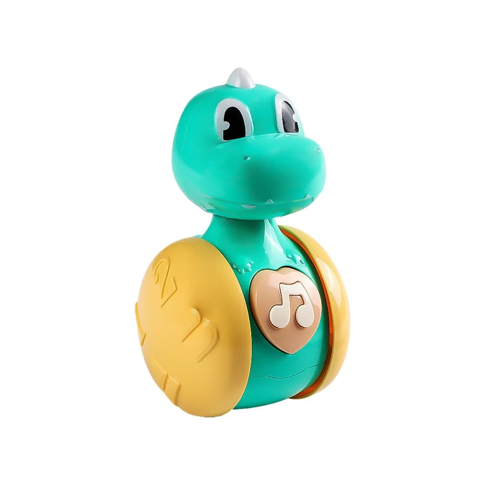 Little Deer Tumbler Children's Educational Toys Baby Soothing Cartoon Squeaky Little Dinosaur Wholesale