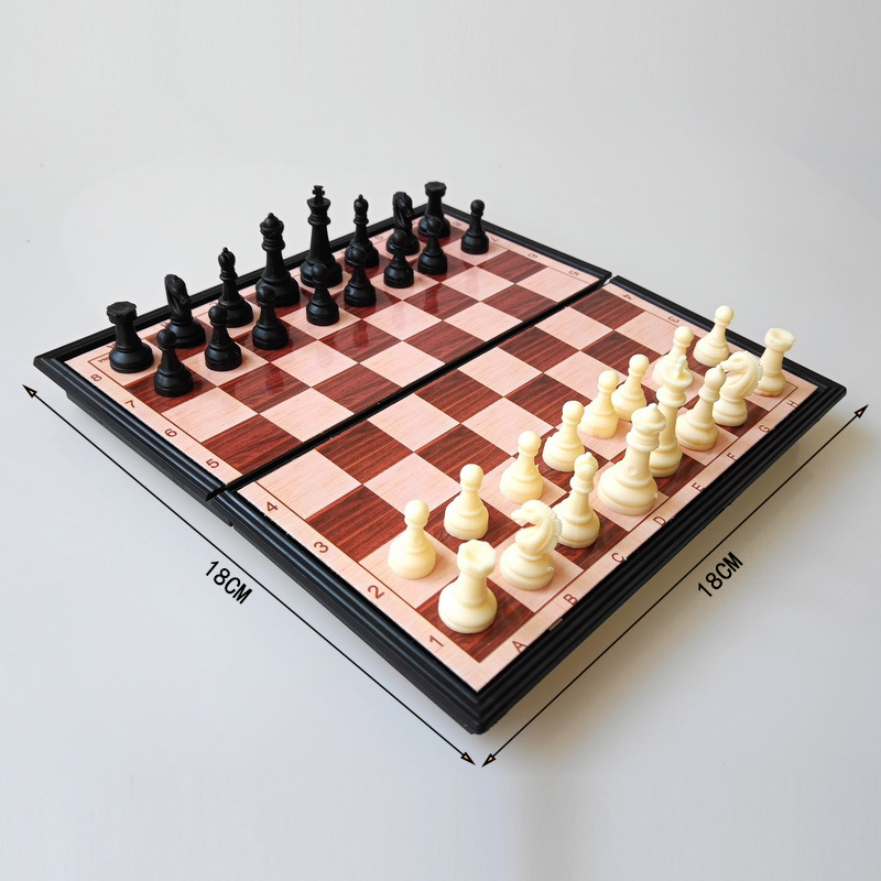 Children casual educational toys portable foldable chess chess