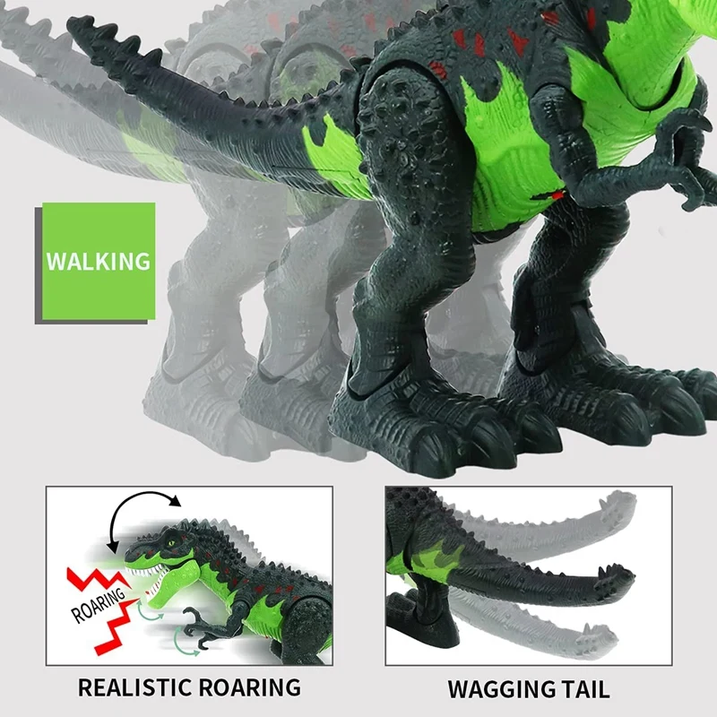 Electric Dinosaur Toys For Kids Realistic Dinosaur Robot Tyrannosaurus Toy