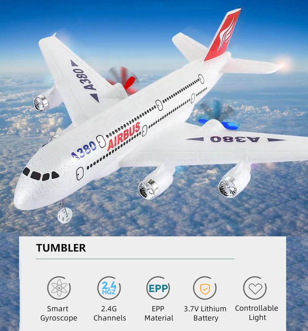 remote control airplane airbus a380