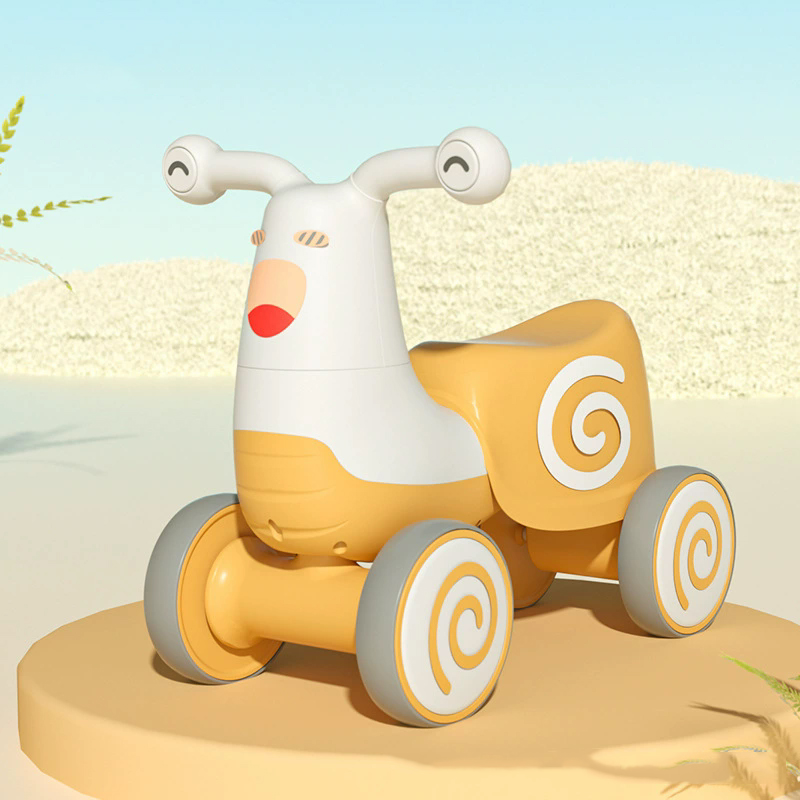 Children's multifunctional scooter baby four-wheeled scooter enlarged thickened music light 1-5 years old