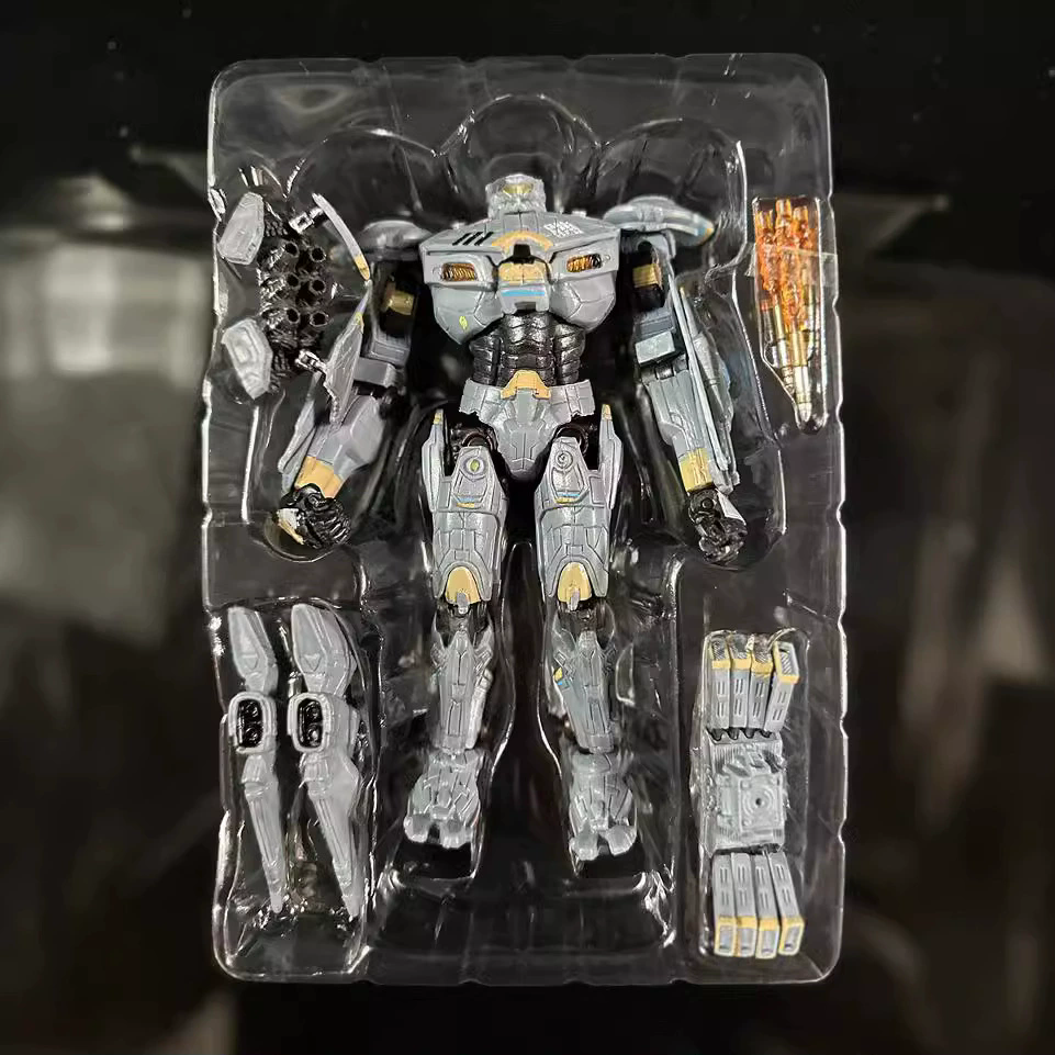 Pacific Rim Jaeger Eureka Raider Armor Light-Up Joint Action Figure Toy Doll Model