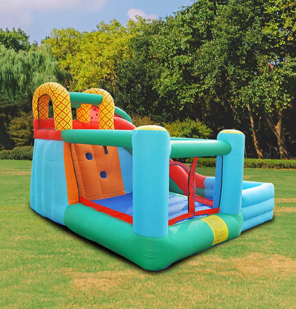 Children's inflatable castle home climbing outdoor medium climbing trampoline indoor and outdoor slide
