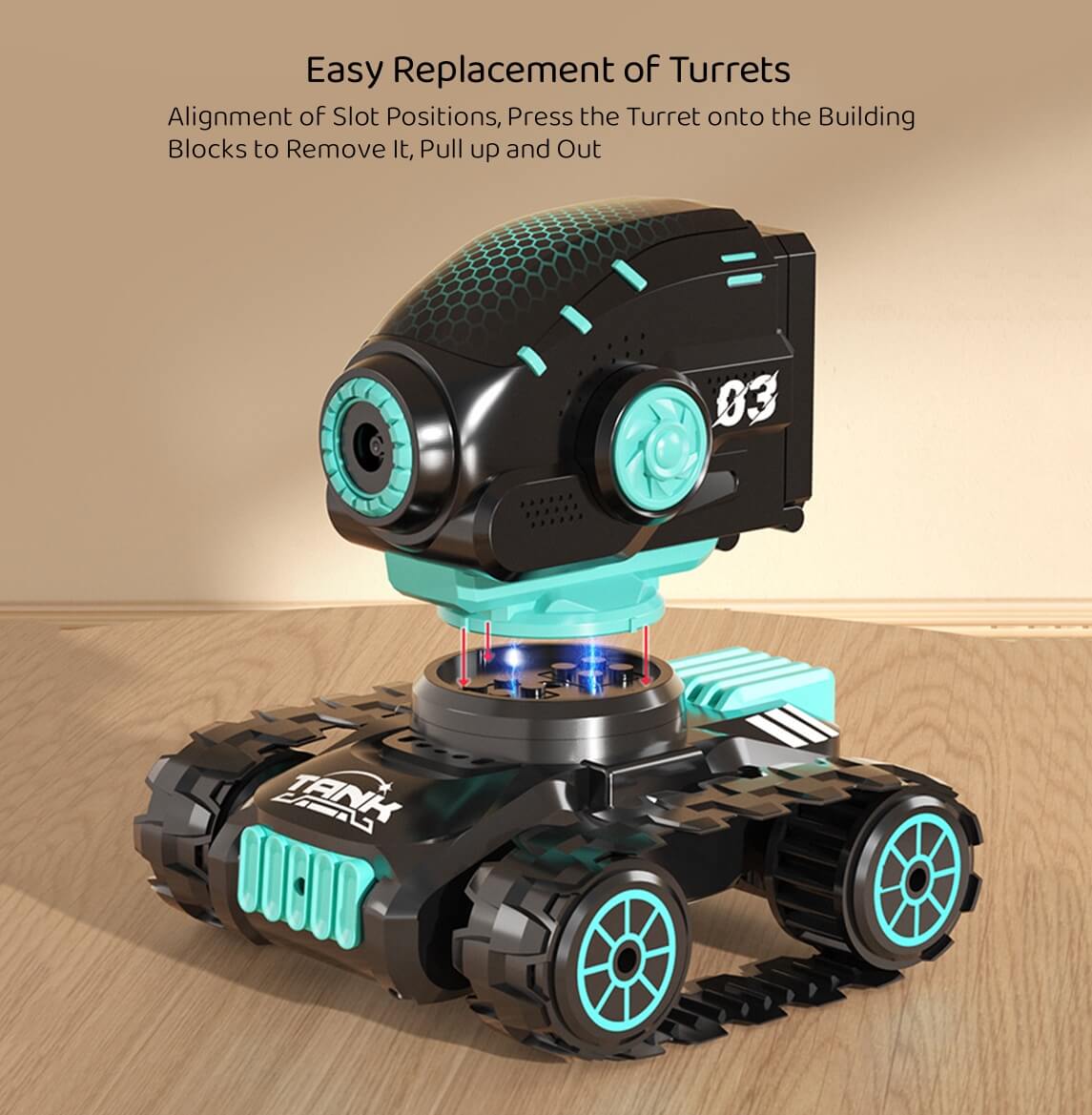 rc tank shooting water bullets