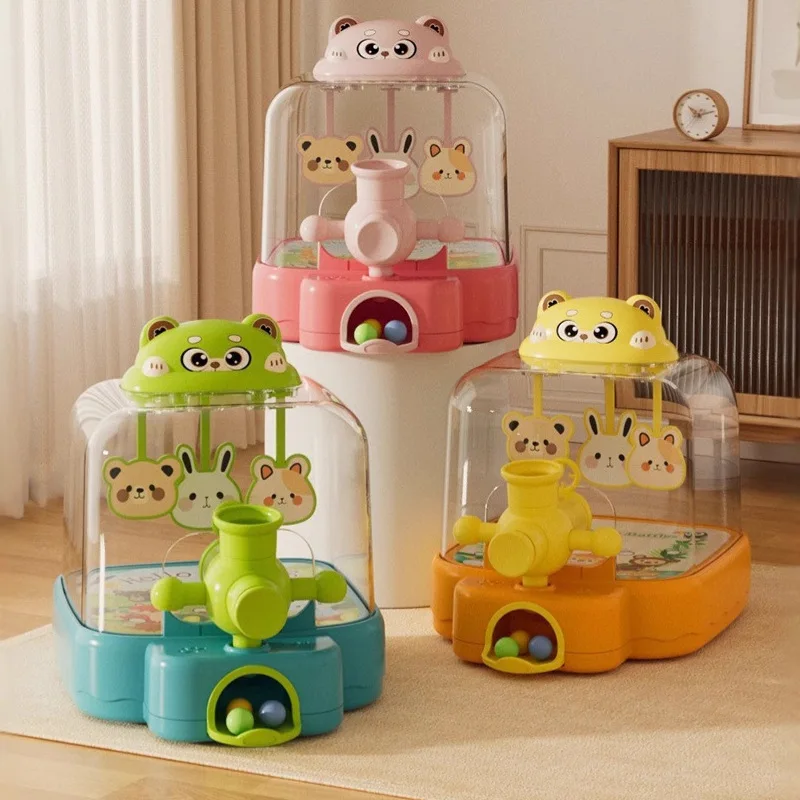 Children Shooting Game Catapult Toy Pinball Machines Shooting Gaming Console Doll Machine Puzzle Play Toy