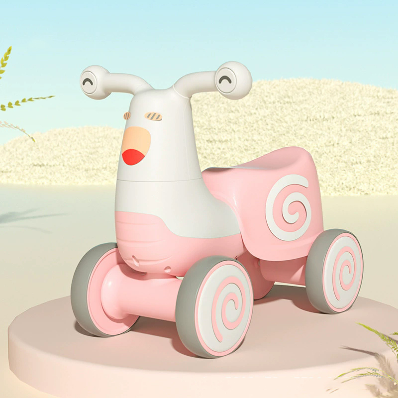 Children's multifunctional scooter baby four-wheeled scooter enlarged thickened music light 1-5 years old