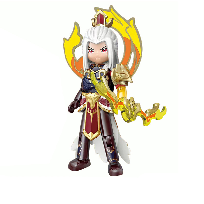 Bulk Supply Hou Yi  Anime Figure, DIY Assembled Building Block Model, Enlightenment Toy for Game Fans