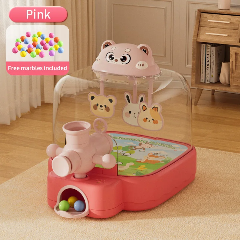 Children Shooting Game Catapult Toy Pinball Machines Shooting Gaming Console Doll Machine Puzzle Play Toy