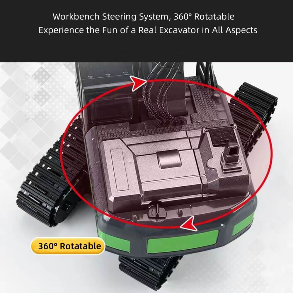 Remote Control Excavator Toys for Boys