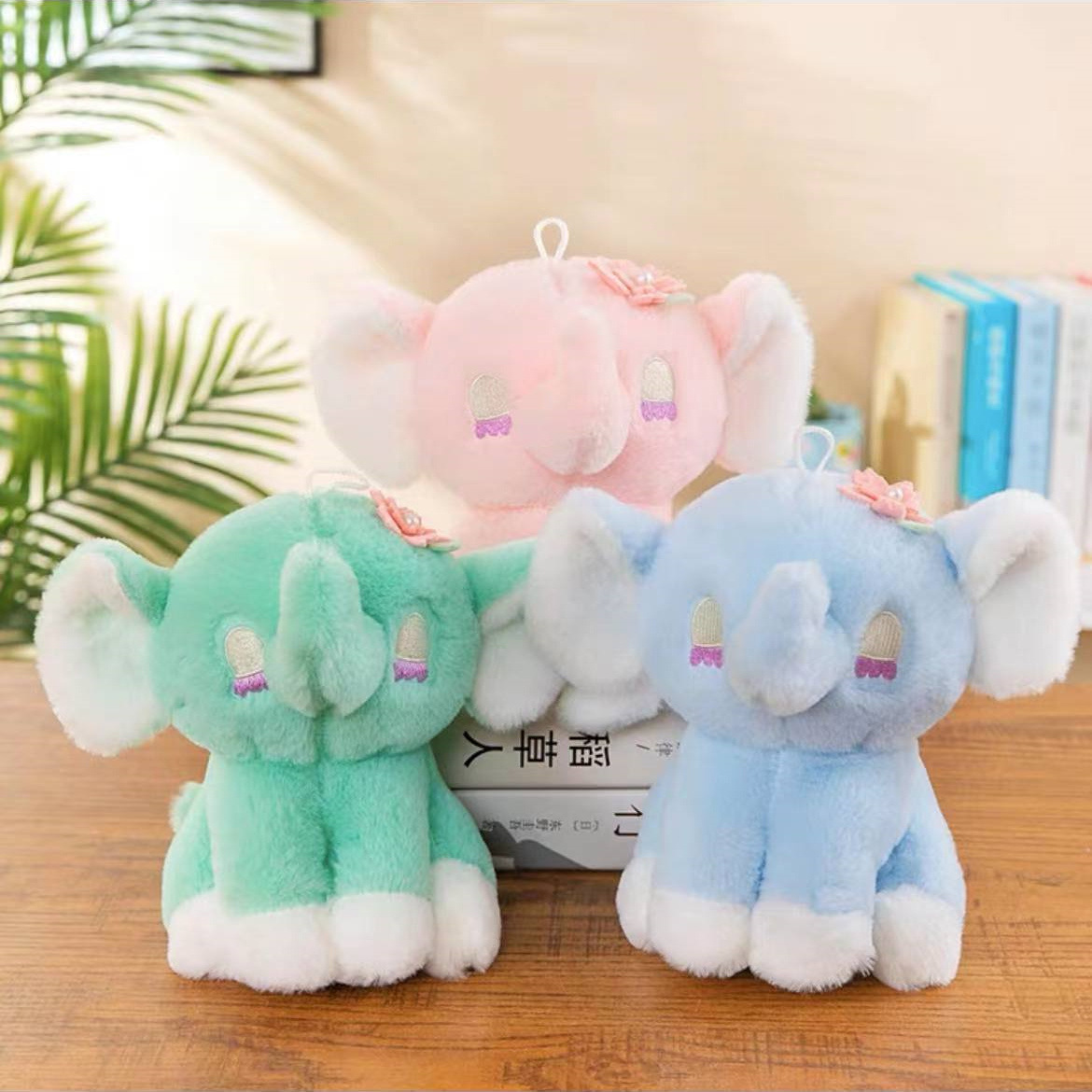 Head Flower Elephant Doll plush toy