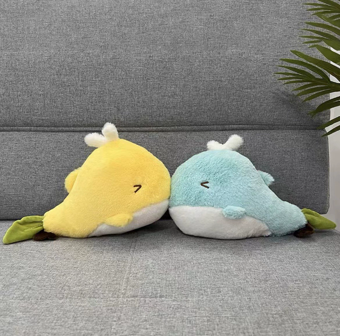 Lemon Whale Doll plush toy