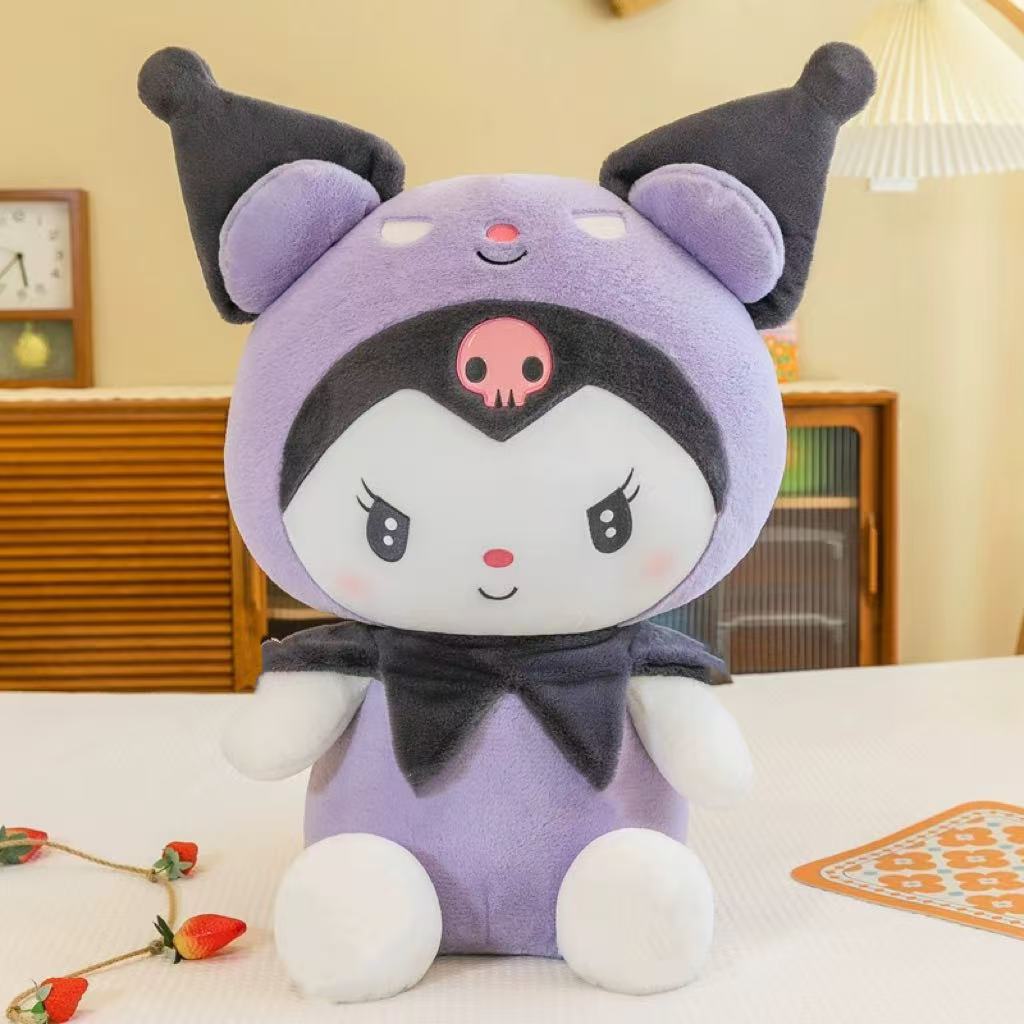 Dark Purple Kuromi Doll plush toy