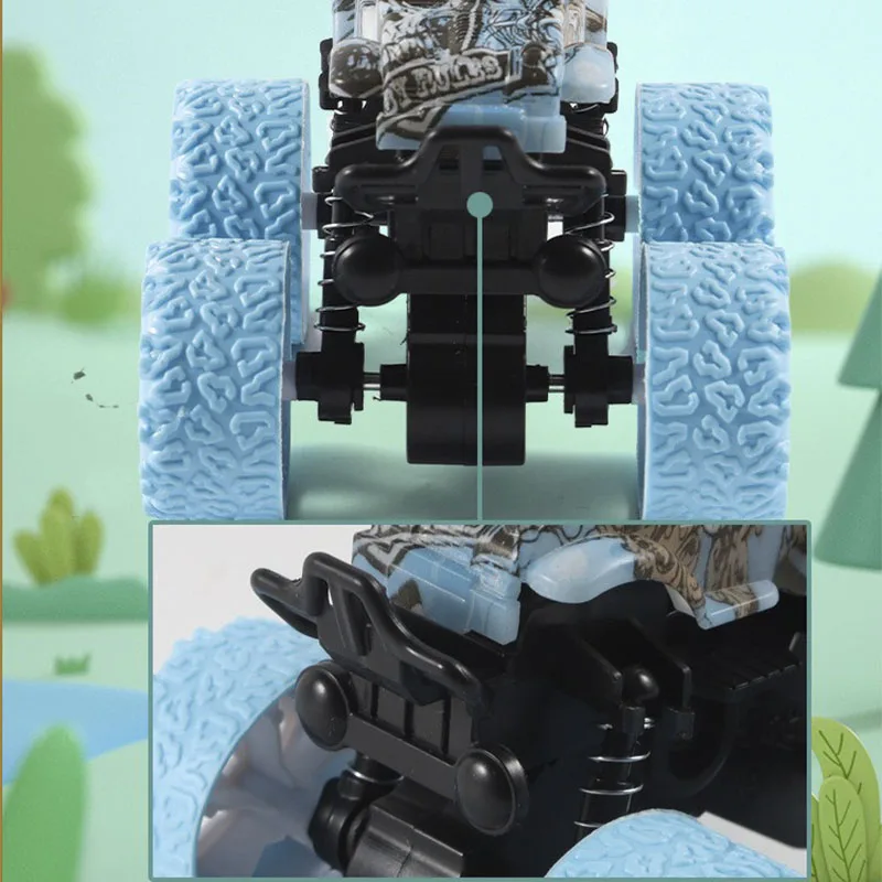 Inertial Four-wheel Drive Off-road Vehicle Model Car Gear Drive Toy