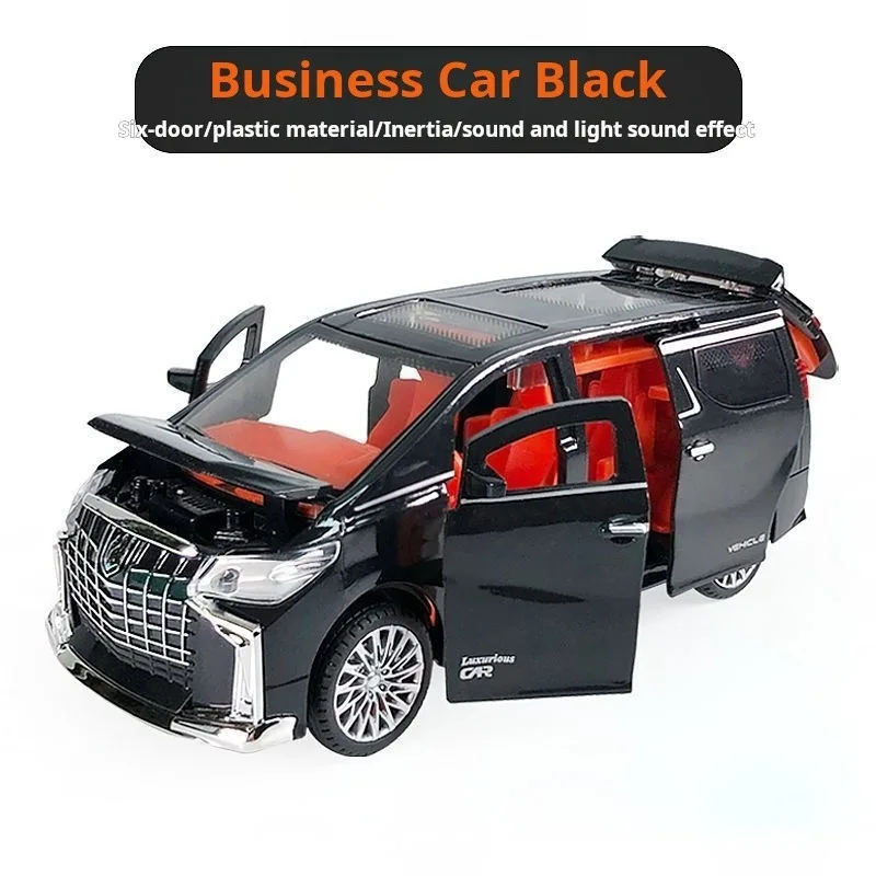 1:32 Children's Inertia Pull-back Car Toy with Lighting Sound Simulation Commercial Car Model Toy Car