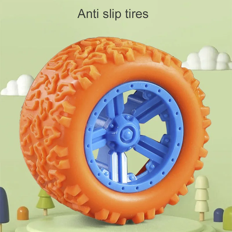 Inertial Four-wheel Drive Off-road Vehicle Model Car Gear Drive Toy