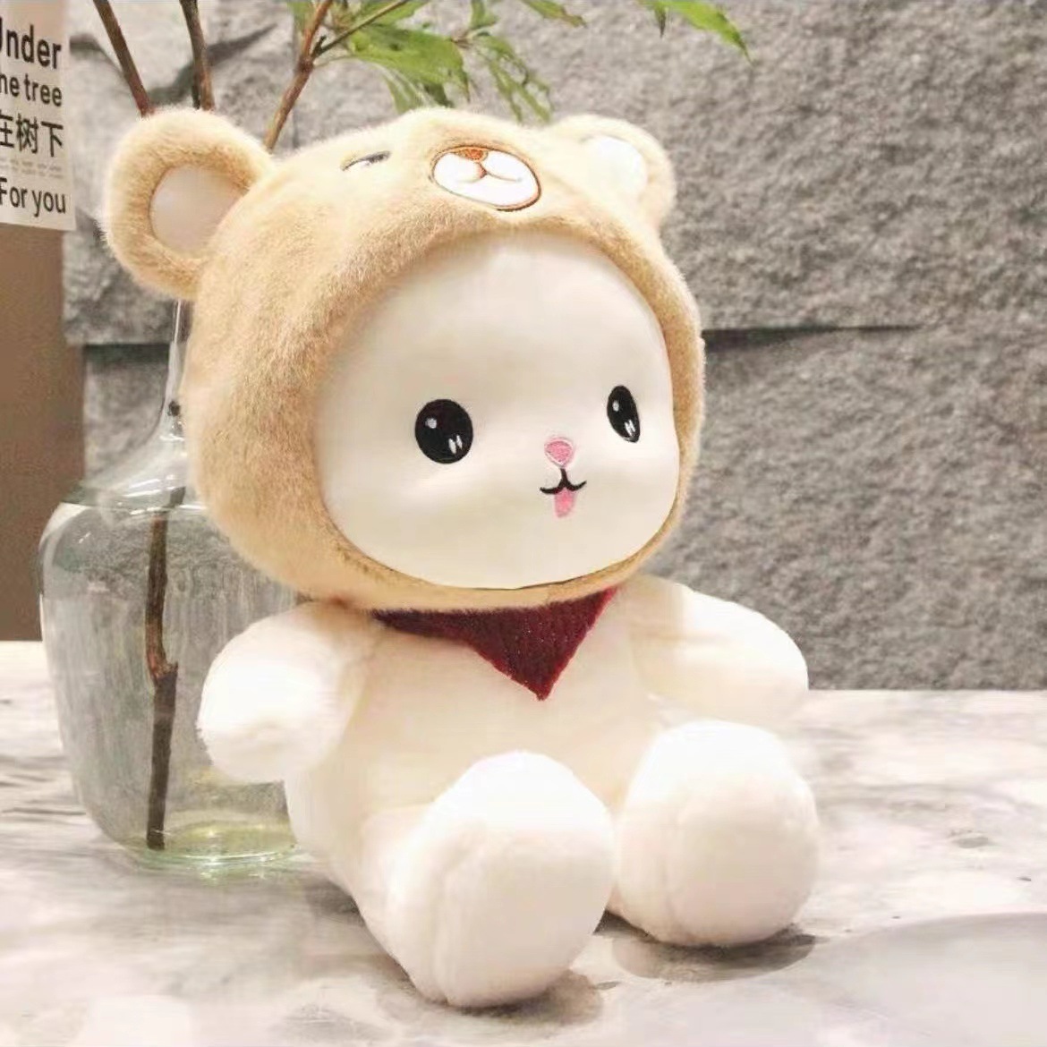 Sitting Cute Rabbit doll plush toy