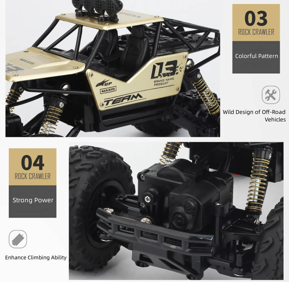 4WD All Terrain RC Car Toys