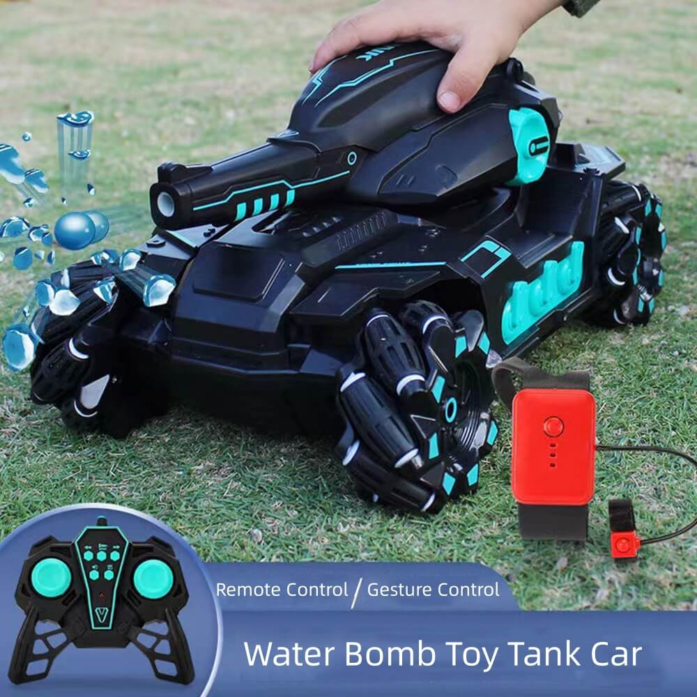 Remote Control Tank Shooting Water Bullets