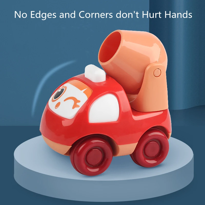 Cute Cartoon Engineering Car Toys Inertial Car
