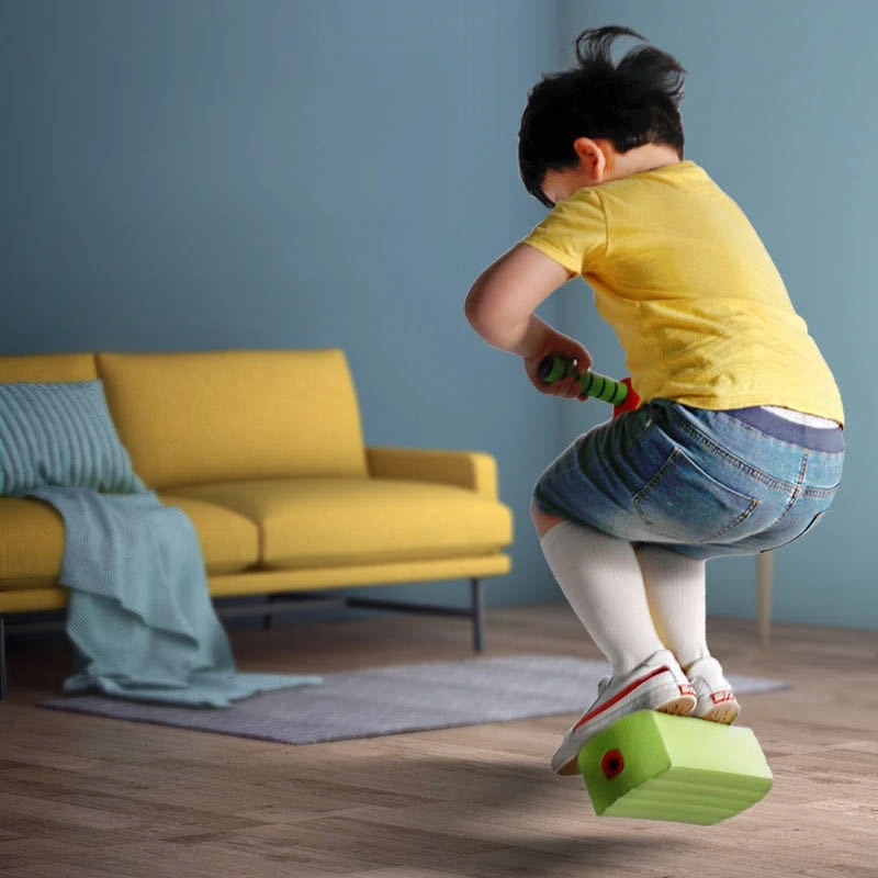 Kids Grow Taller Balance Toy Frog Jumping Sports Outdoor Exercise Equipment Fitness Bouncing Sound for Children Education Toys