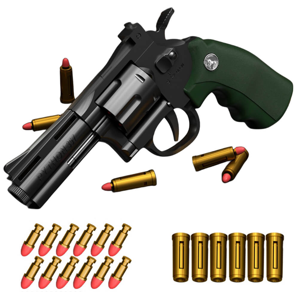 Soft Bullets Revolver Toy Gun Shoot Toys