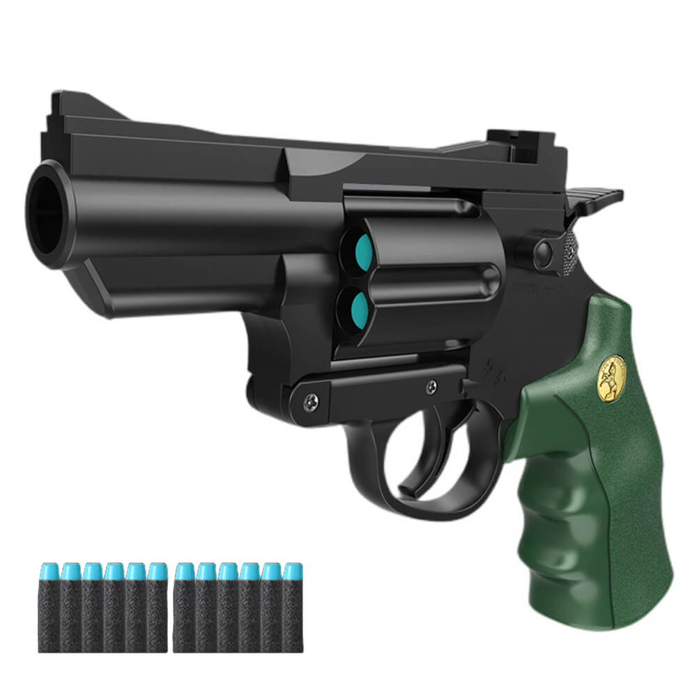Revolver Toy Gun Soft Bullet Ejection Toys Shoot Toys