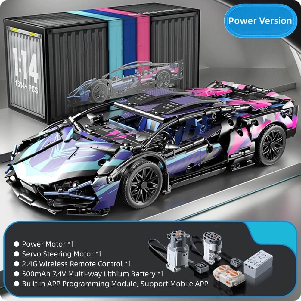 Remote Control Car Building Block Toys