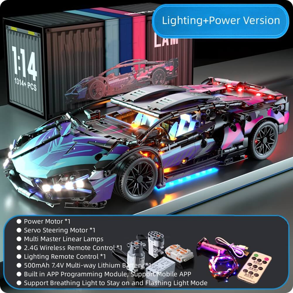 Remote Control Car Building Block Toys