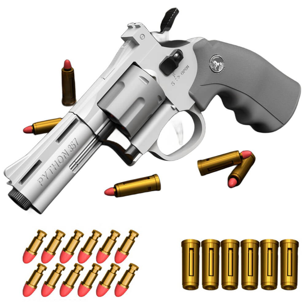 Soft Bullets Revolver Toy Gun Shoot Toys