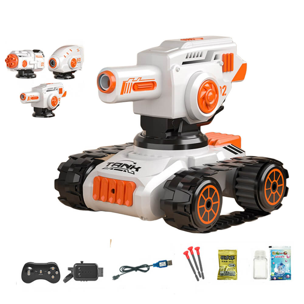 3 Head RC Car Tank That Shoots