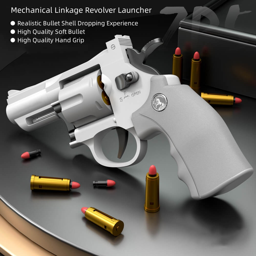 Soft Bullets Revolver Toy Gun Shoot Toys