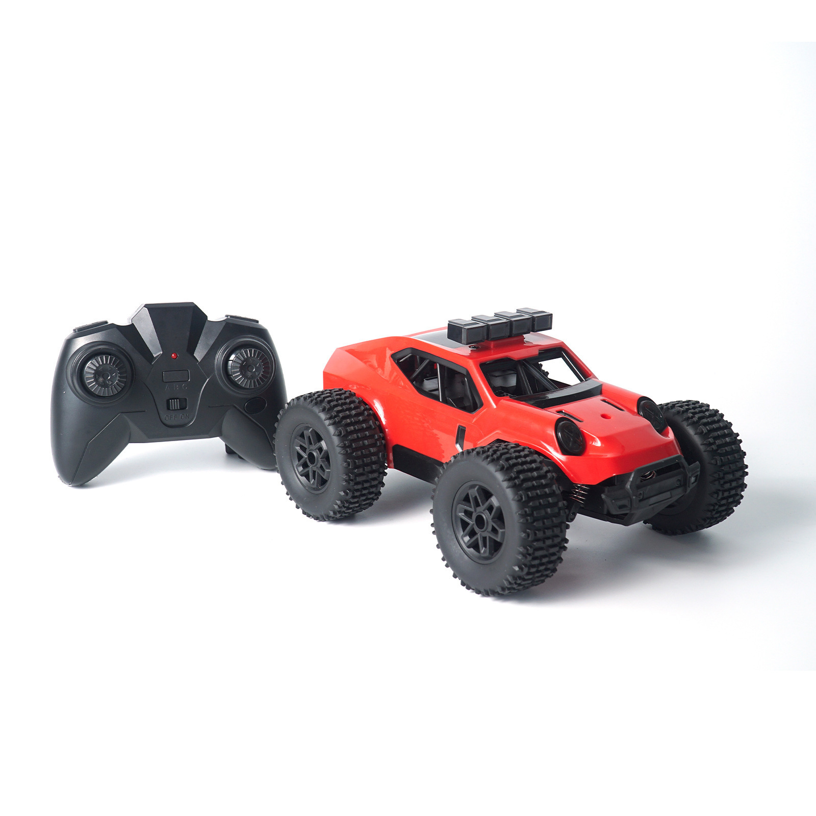 Hot selling boy and girl toys 2.4G high speed four-way big foot off-road four-wheel drive RC remote control car