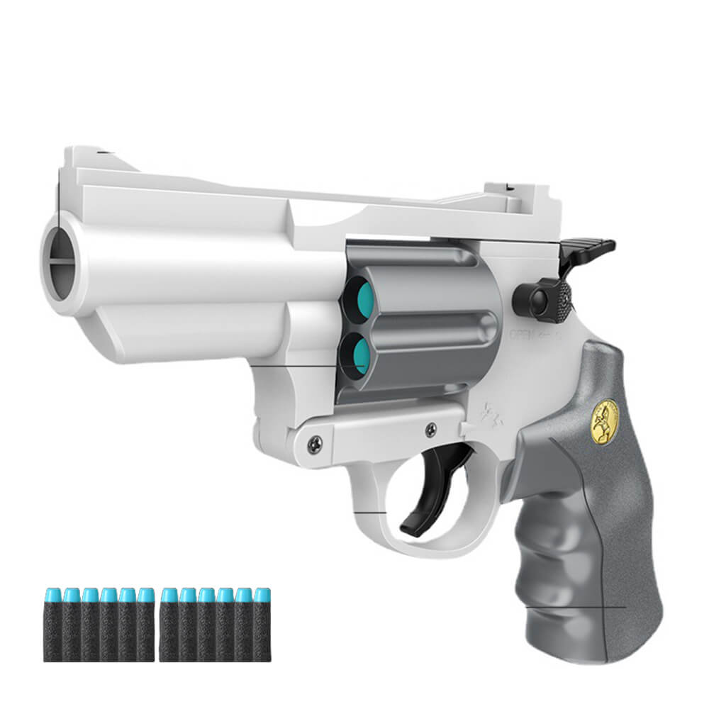 Revolver Toy Gun Soft Bullet Ejection Toys Shoot Toys