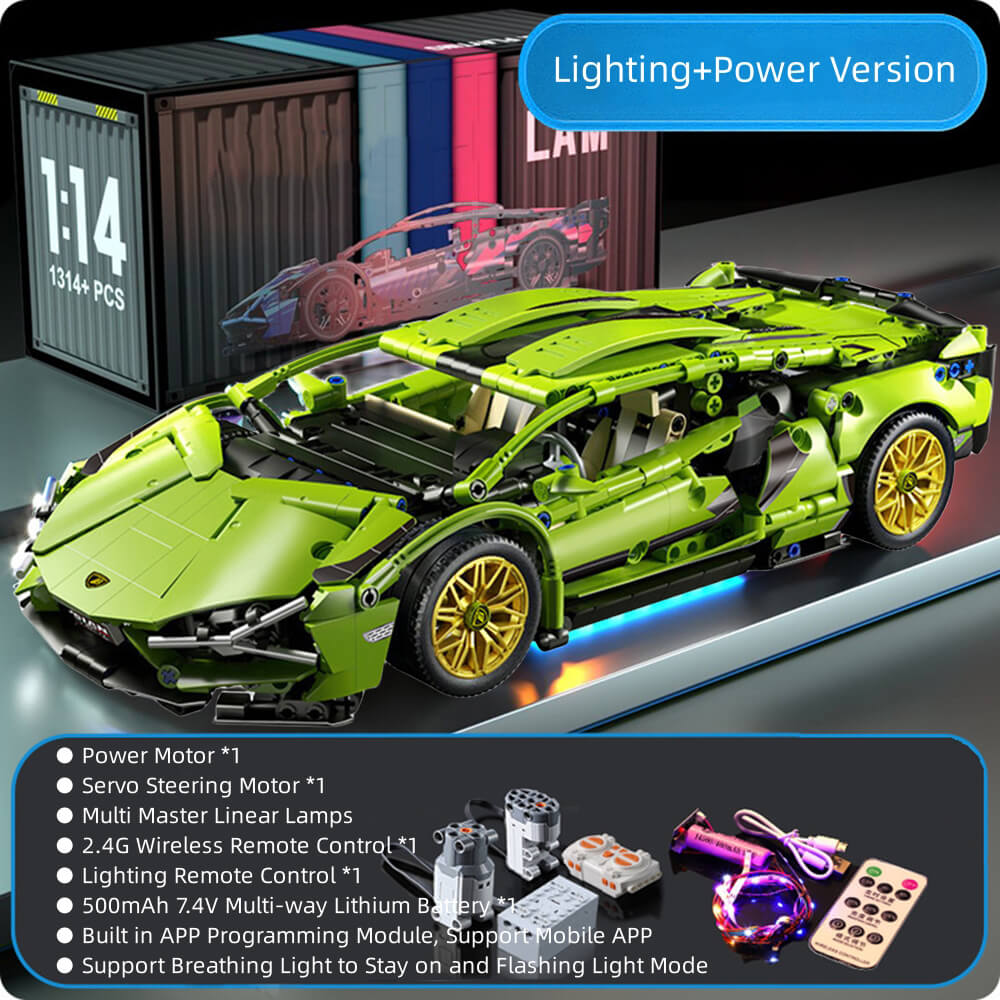 Remote Control Car Building Block Toys