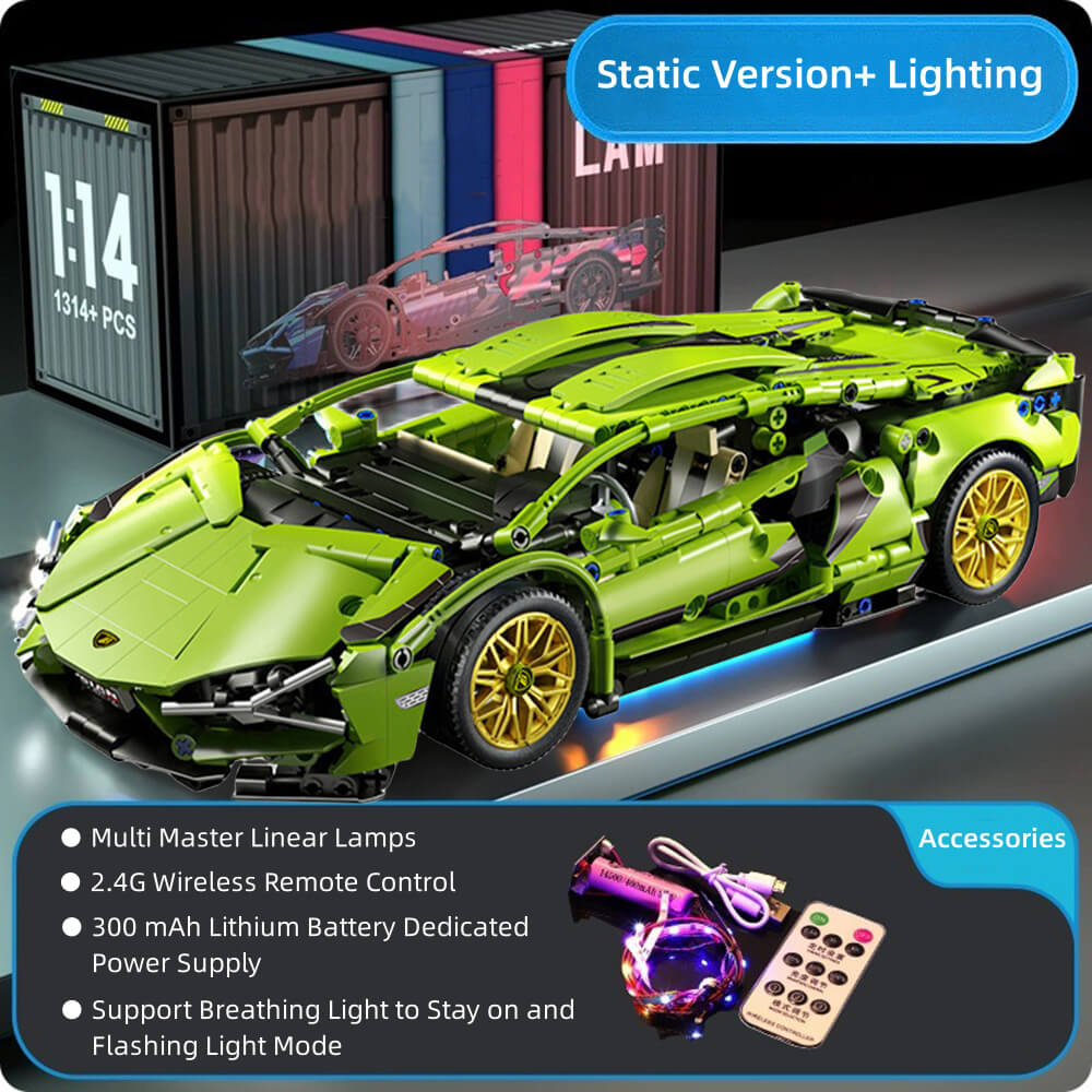 Remote Control Car Building Block Toys