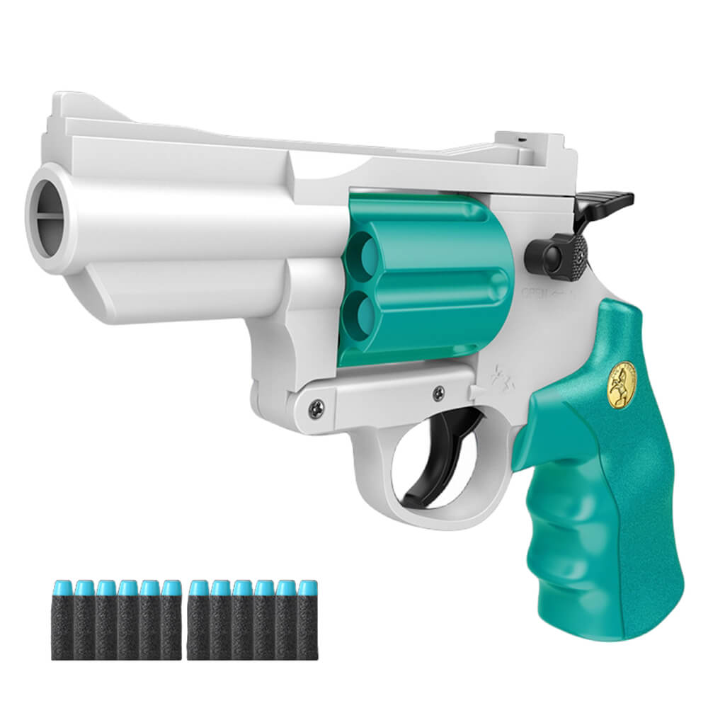 Revolver Toy Gun Soft Bullet Ejection Toys Shoot Toys