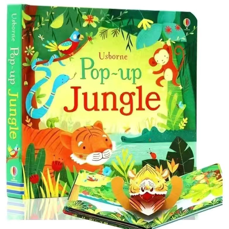 English original usborne children's 3D stereoscopic book pop up English books many choices English book