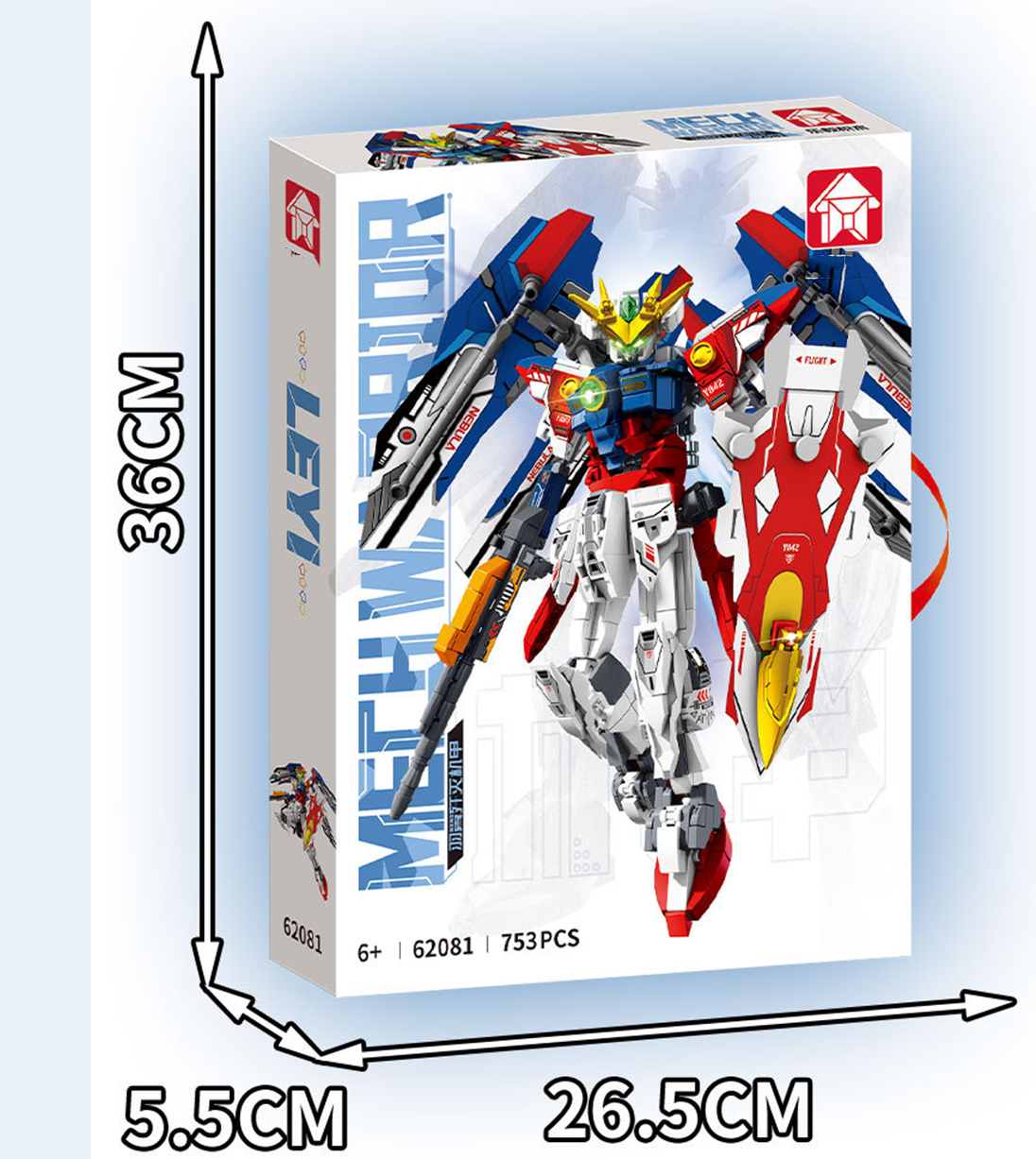 739pcs block Strike Mech robot warrior model building block toy children toy mobile armor assembly building blocks