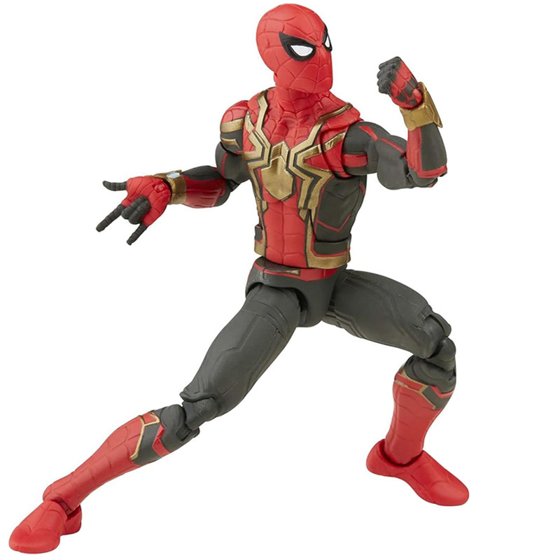 Spider-Man 3 Red Gold Hero No Return Fusion Suit 6-inch Action Figure toy model