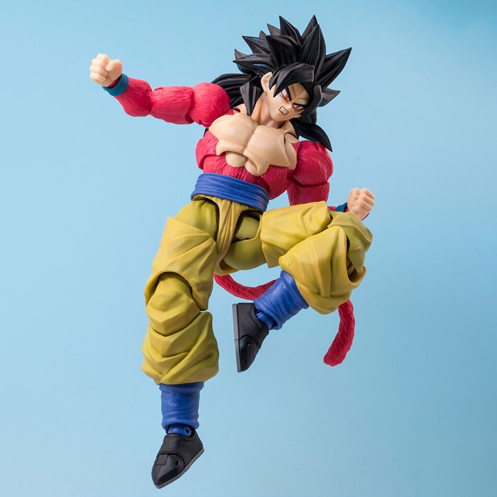 Saiyan Son Goku Action Figure, Super Saiyan 4 Goku, Boxed Figure Wholesale