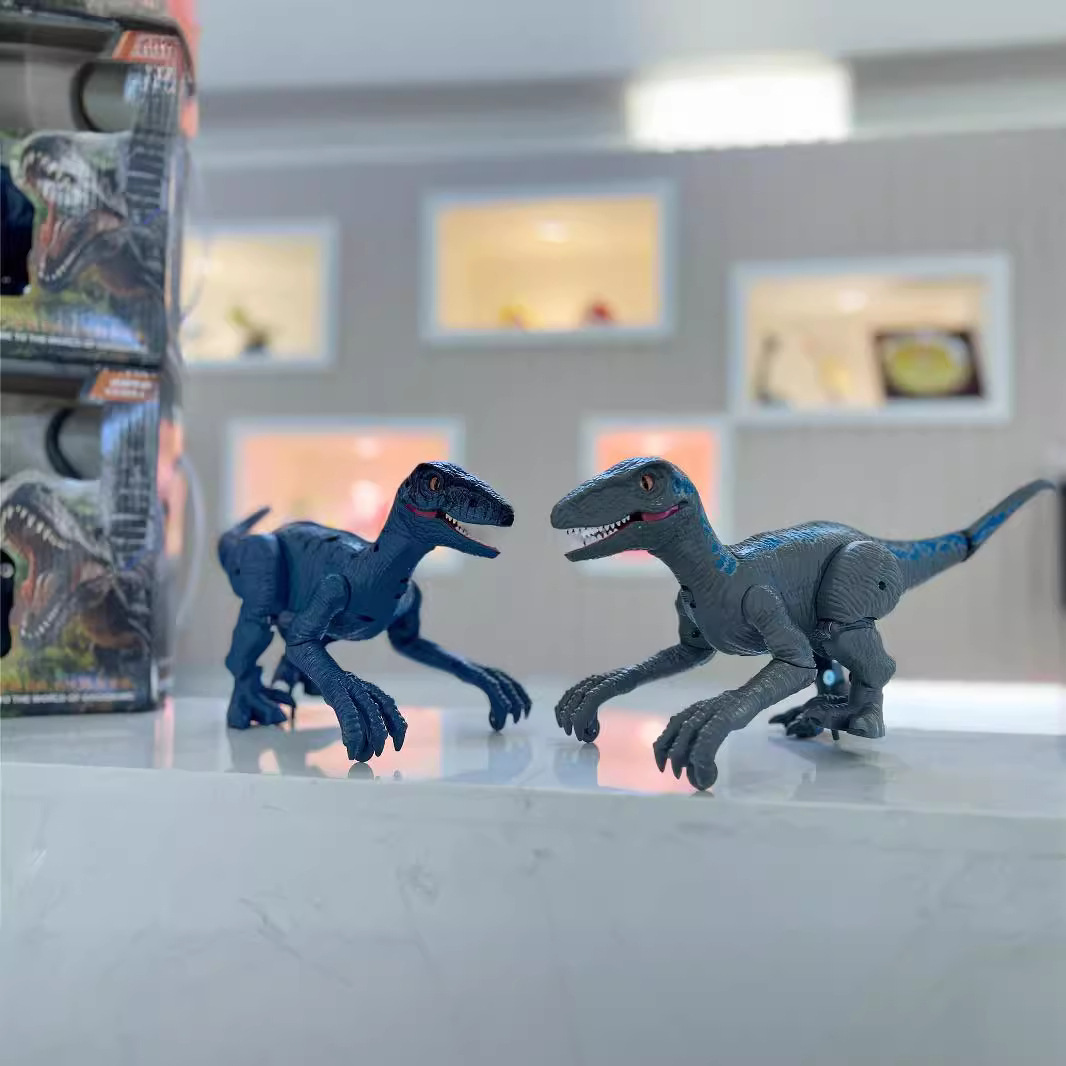 Electric Simulation Velociraptor with Simulation sound and electric walking