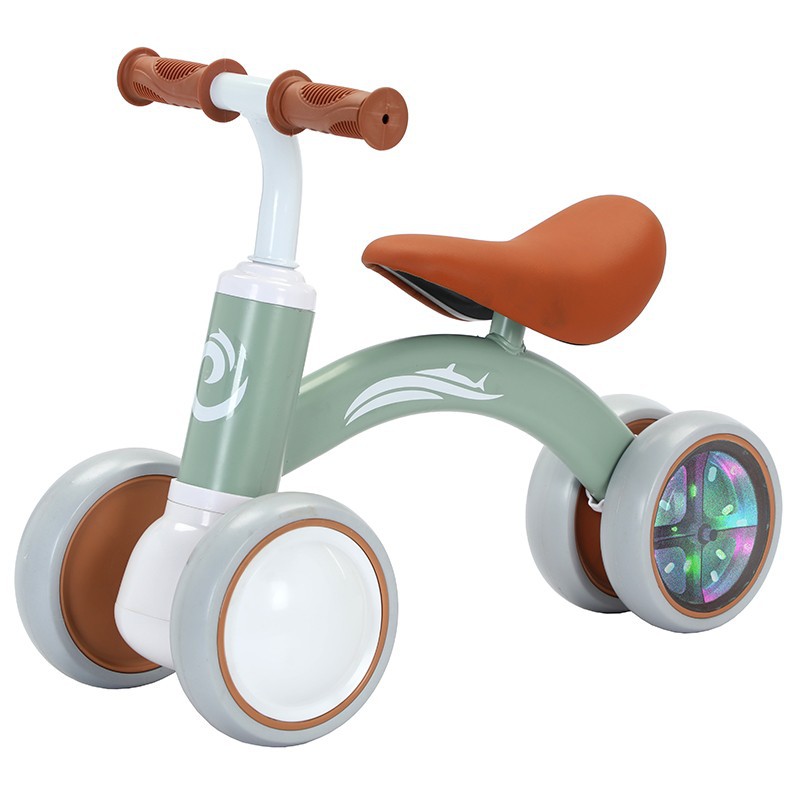 bady balance walker Children's rear wheel scooter with lights