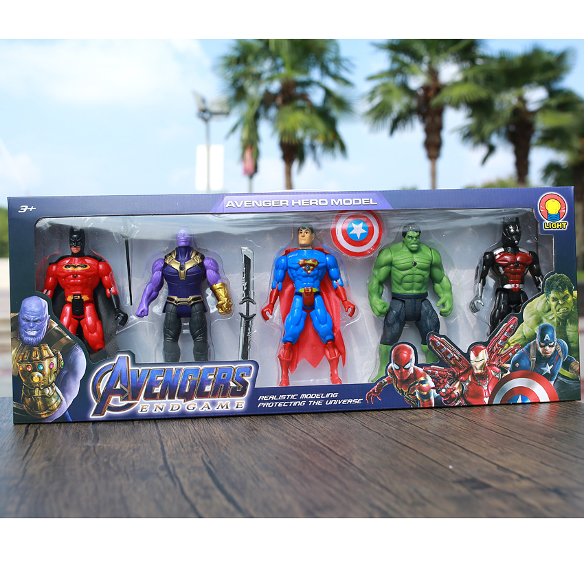5-Pack Iron Hero Children's Toy Dolls