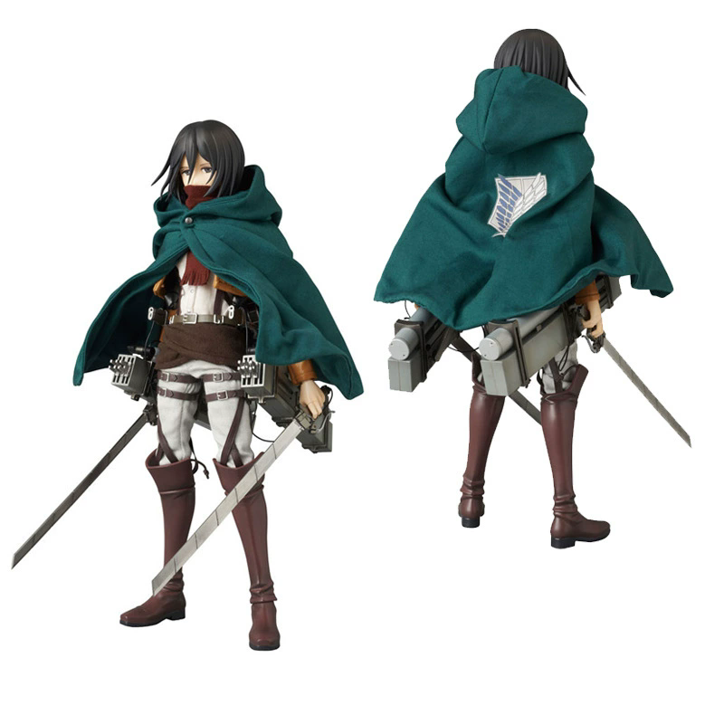 Attack on Titan Levi, Eren, Mikasa, and Captain Levi figures wholesale Figure toy figurine doll toy