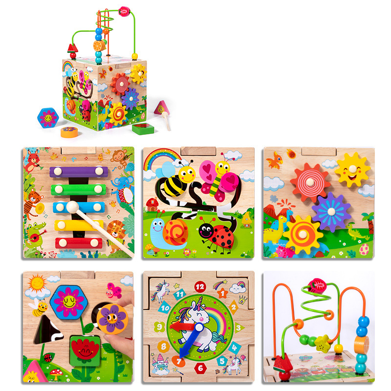 Multifunctional Educational Bead Maze Activity Box – Early Learning & Intellectual Development Toy for Boys and Girls – Interactive Parent-Child Playtime Essential